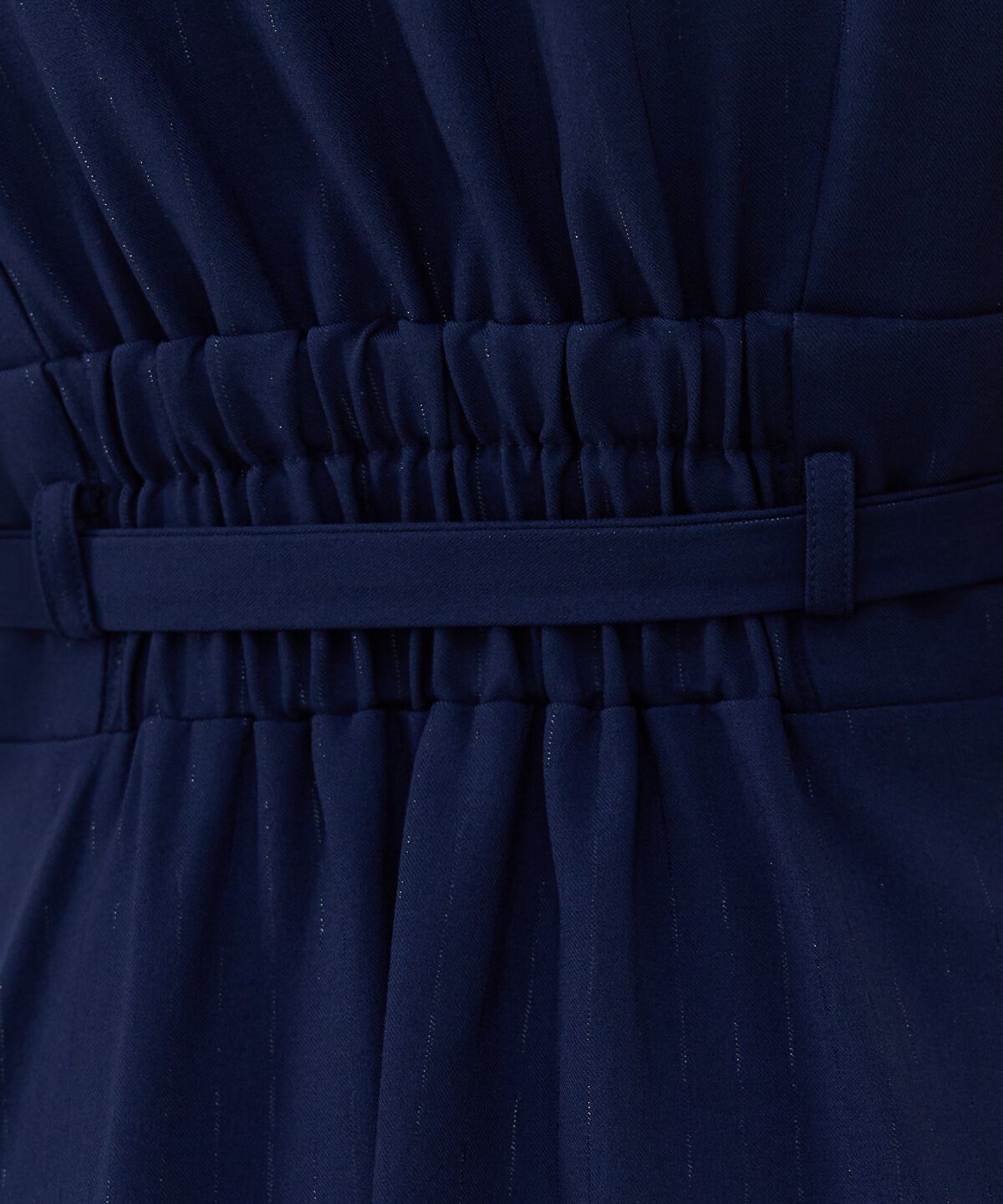 REDYAZEL「シャドーストライプノースリーブシャツワンピース」|ワンピース|