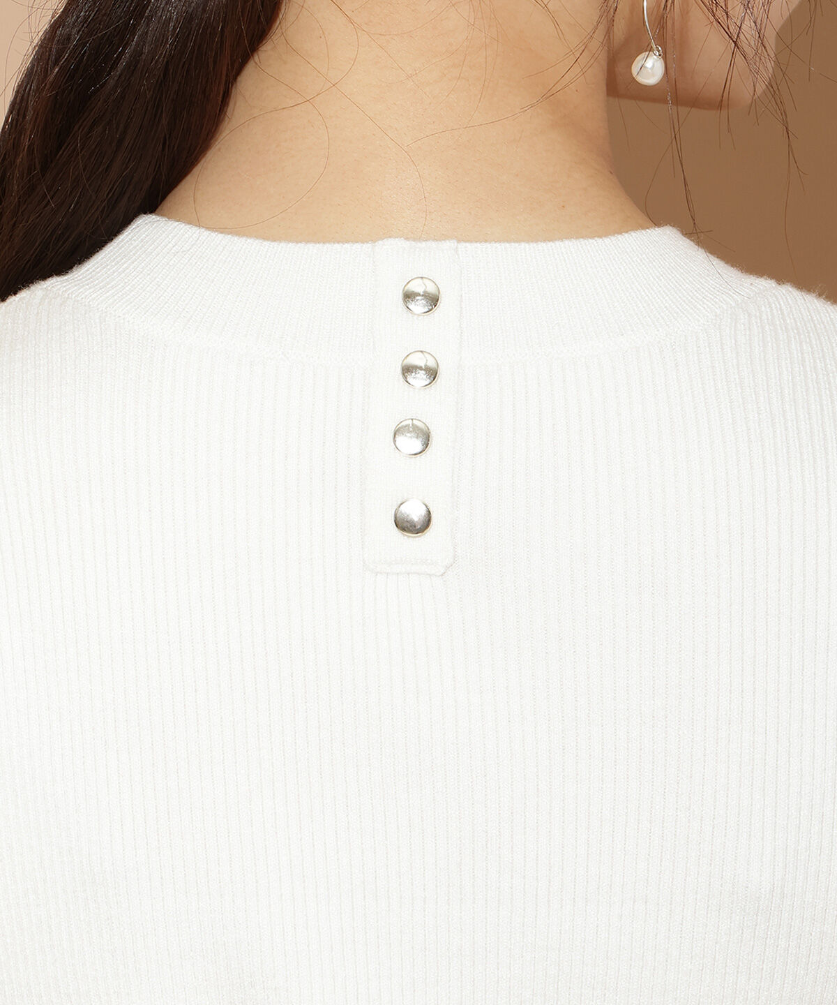 WILLSELECTION「ファースリーブニットプルオーバー」|ニット・セーター|