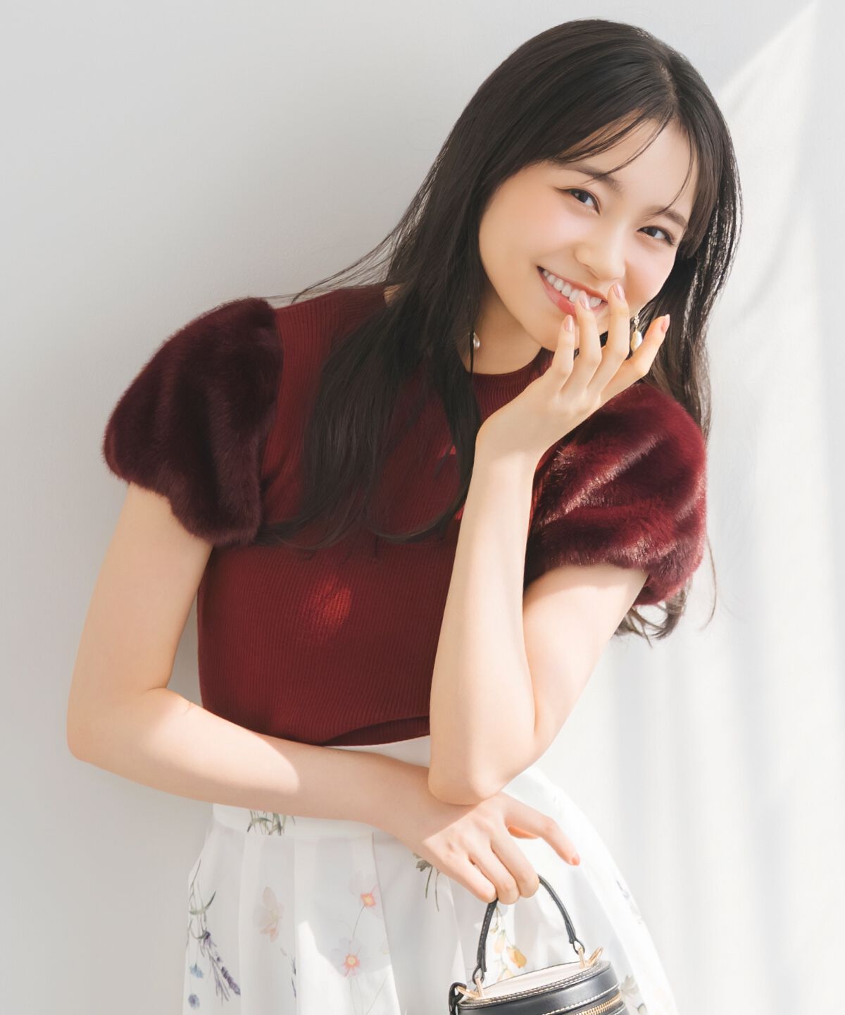 WILLSELECTION「ファースリーブニットプルオーバー」|ニット・セーター|