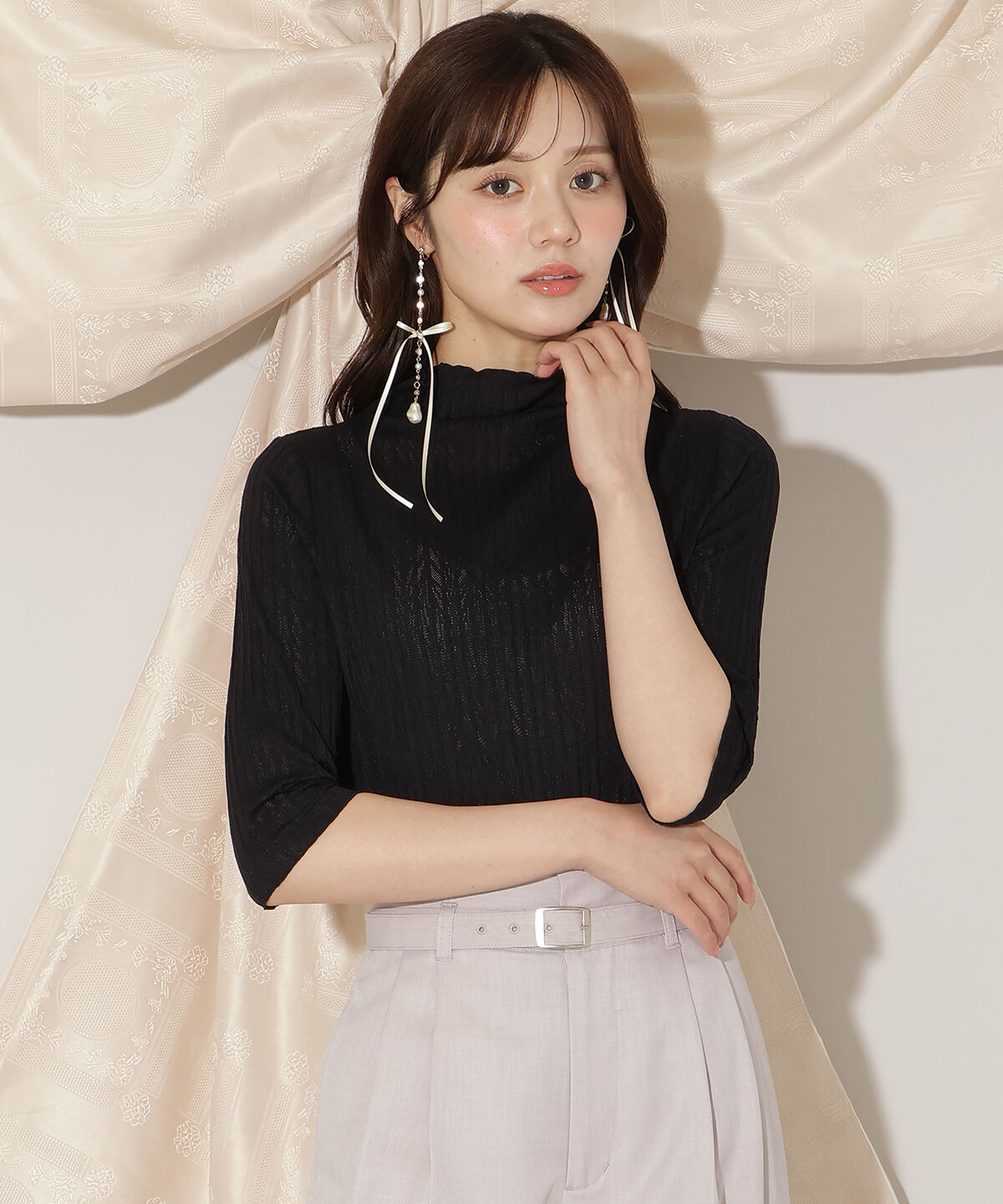 WILLSELECTION「メロウハイネックインナートップス」|その他|