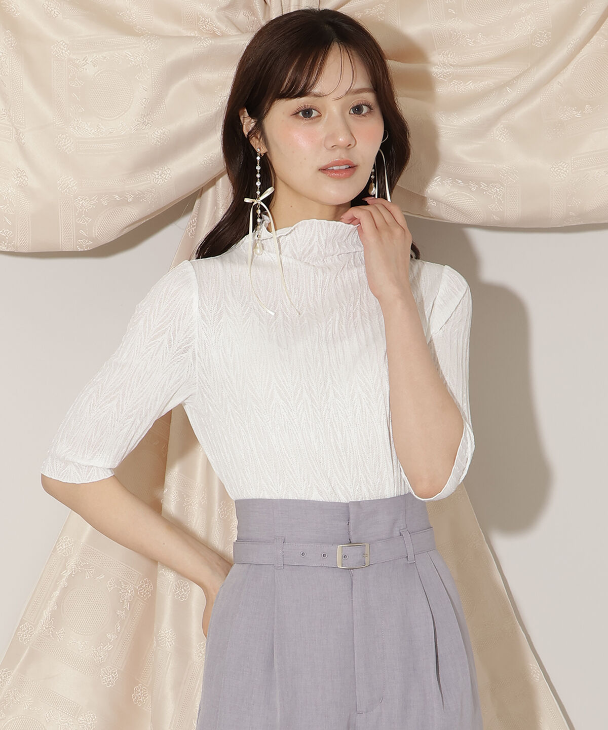 WILLSELECTION「メロウハイネックインナートップス」|その他|