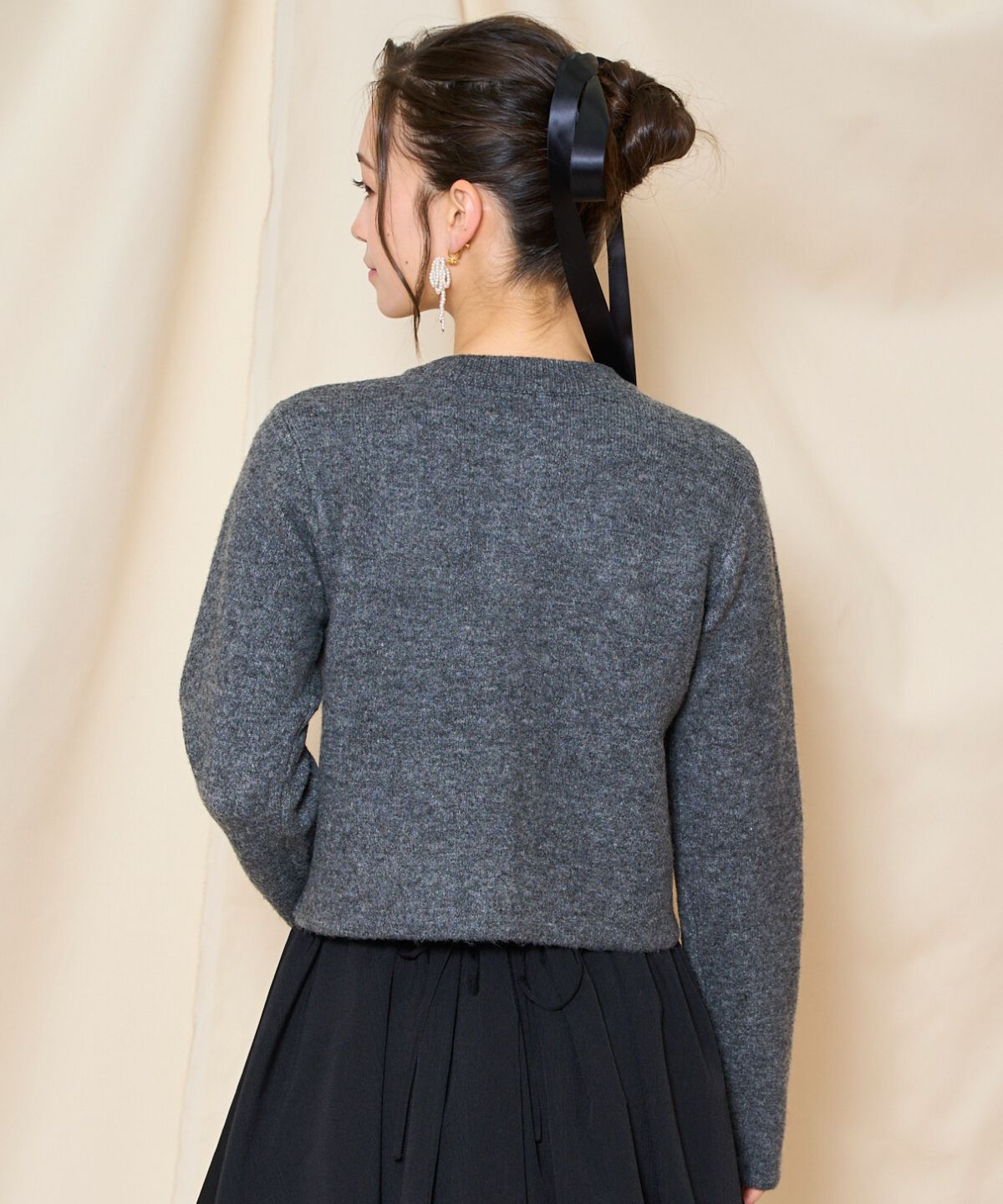 WILLSELECTION「モヘアライクニットジャケット」|カーディガン|