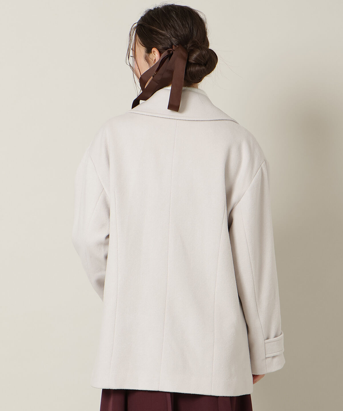 WILLSELECTION「ゴールドボタンミドル丈Ｐコート」|その他|