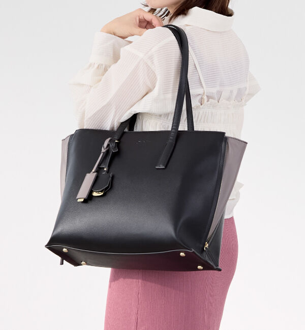 Jewelna Rose「Jewelna Rose  OLバッグ・セレム  横型トートバッグ A4サイズ 16189」|トートバッグ|