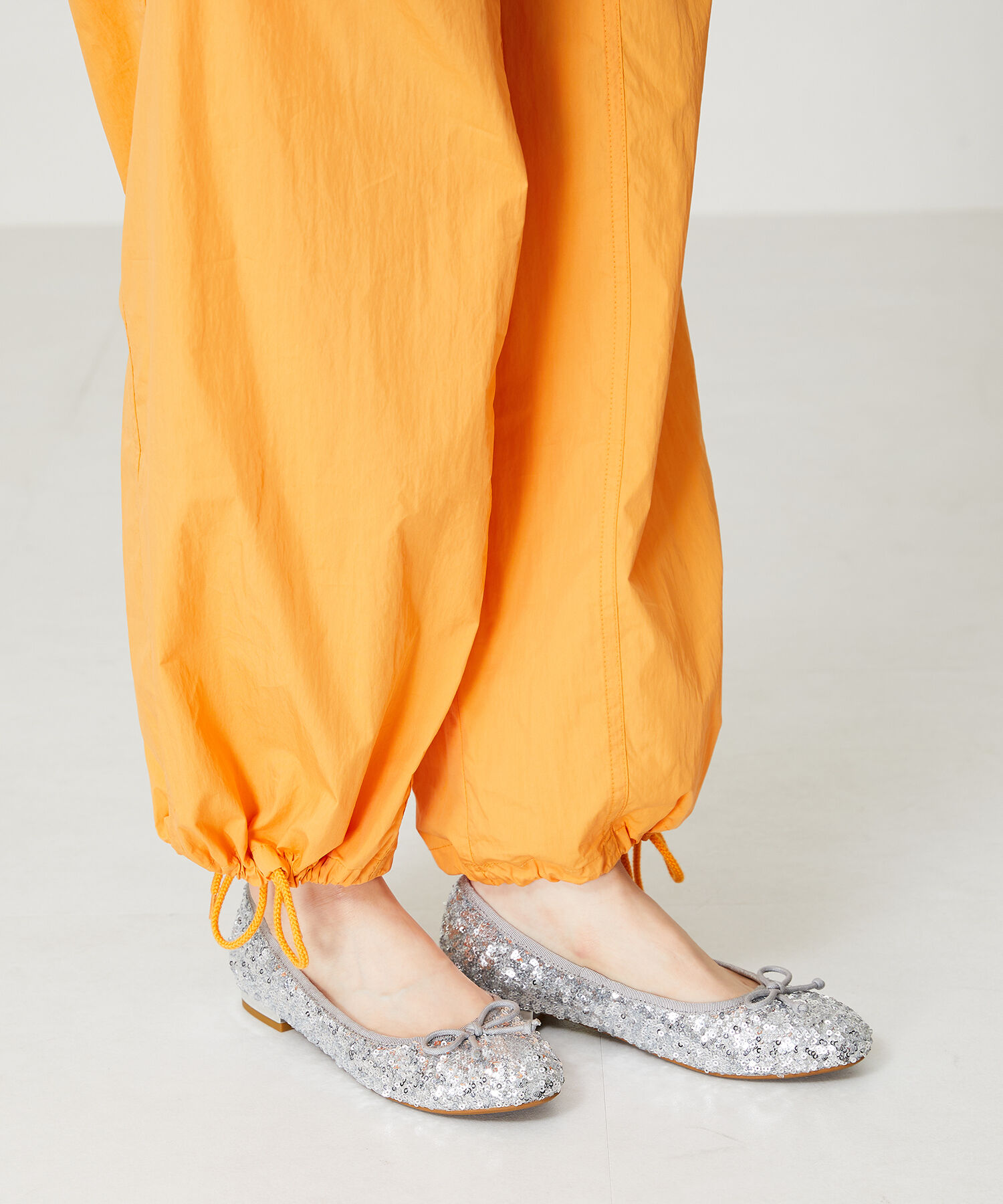 ORiental TRaffic「スパンコールバレエシューズ/41122」|パンプス|