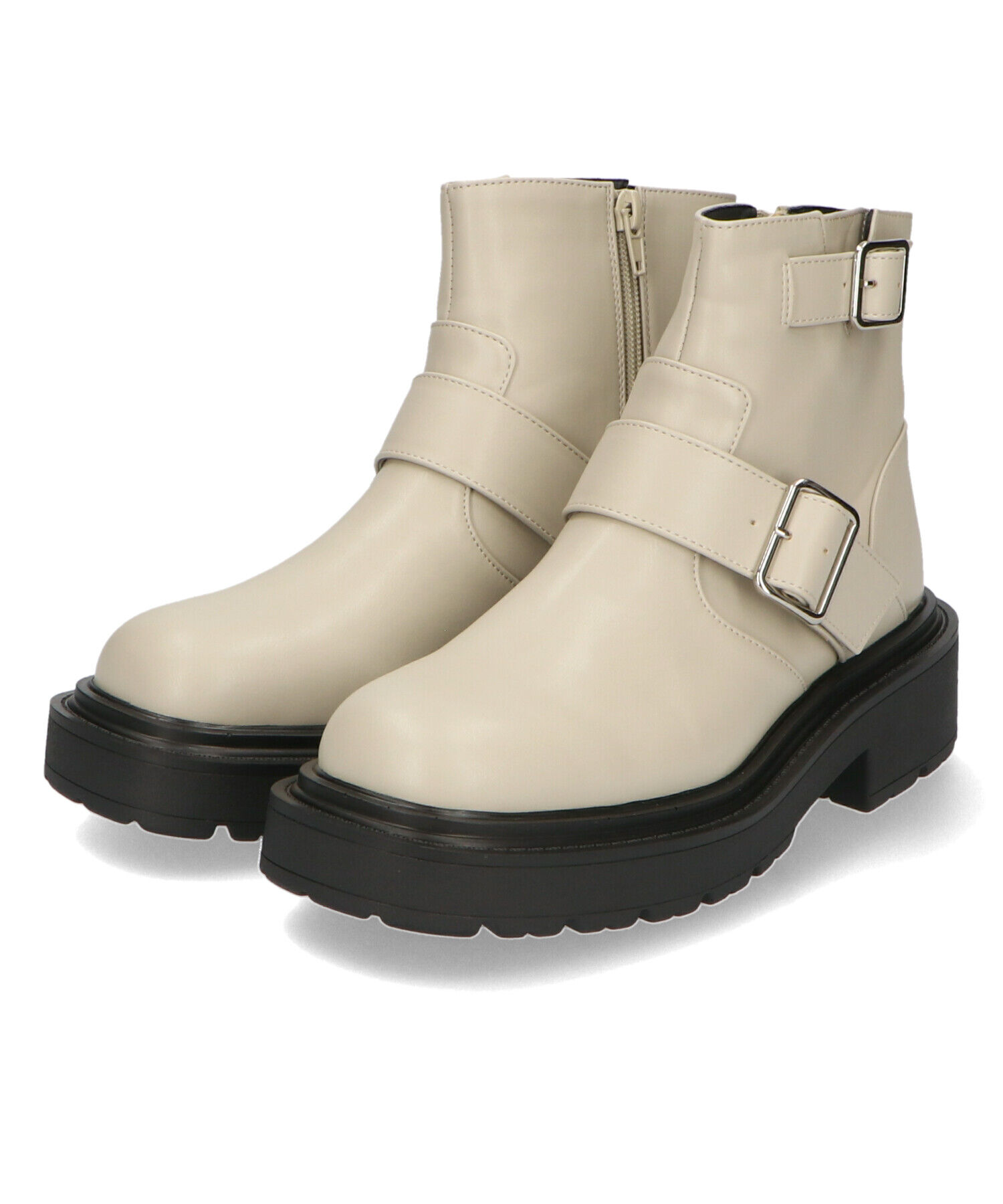 ORiental TRaffic「2024秋冬新作ダブルベルエンジニアトショートブーツ/41423」|ショートブーツ|