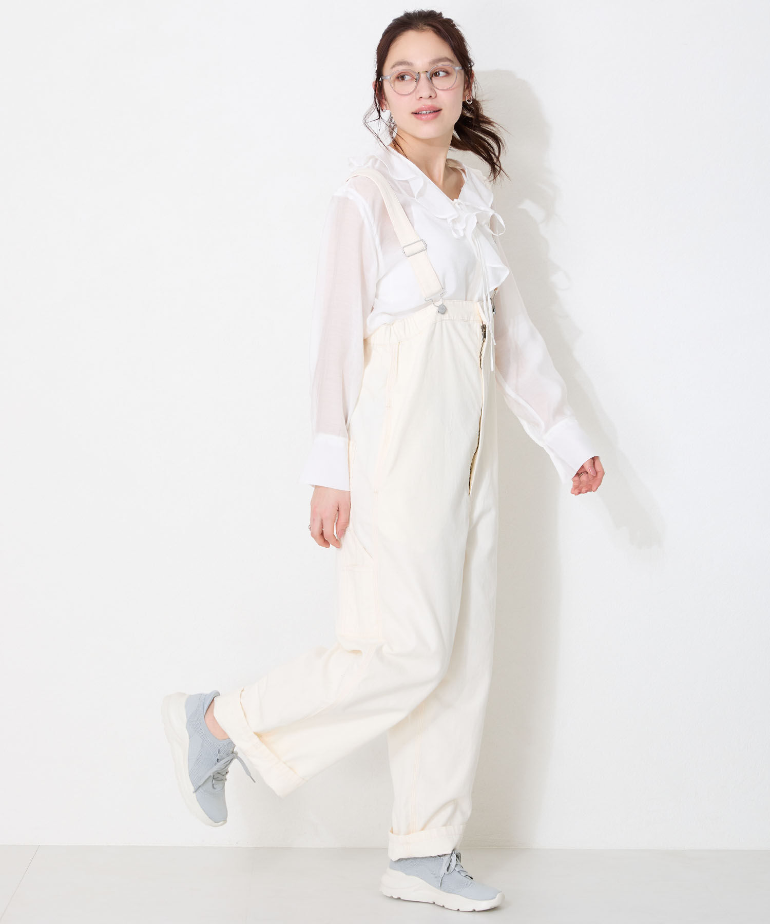 ORiental TRaffic「●再入荷● 【瞬間フィット】 ニットスニーカー /OT3757 軽量 歩きやすい 楽ちん ハンズフリー」|スニーカー|