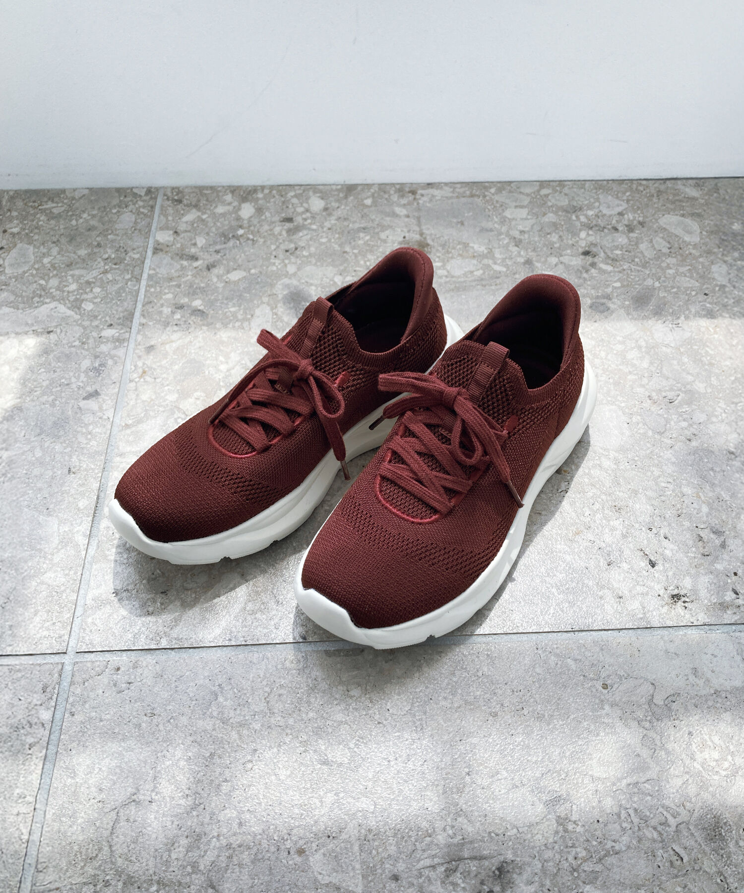 ORiental TRaffic「●再入荷● 【瞬間フィット】 ニットスニーカー /OT3757 軽量 歩きやすい 楽ちん ハンズフリー」|スニーカー|