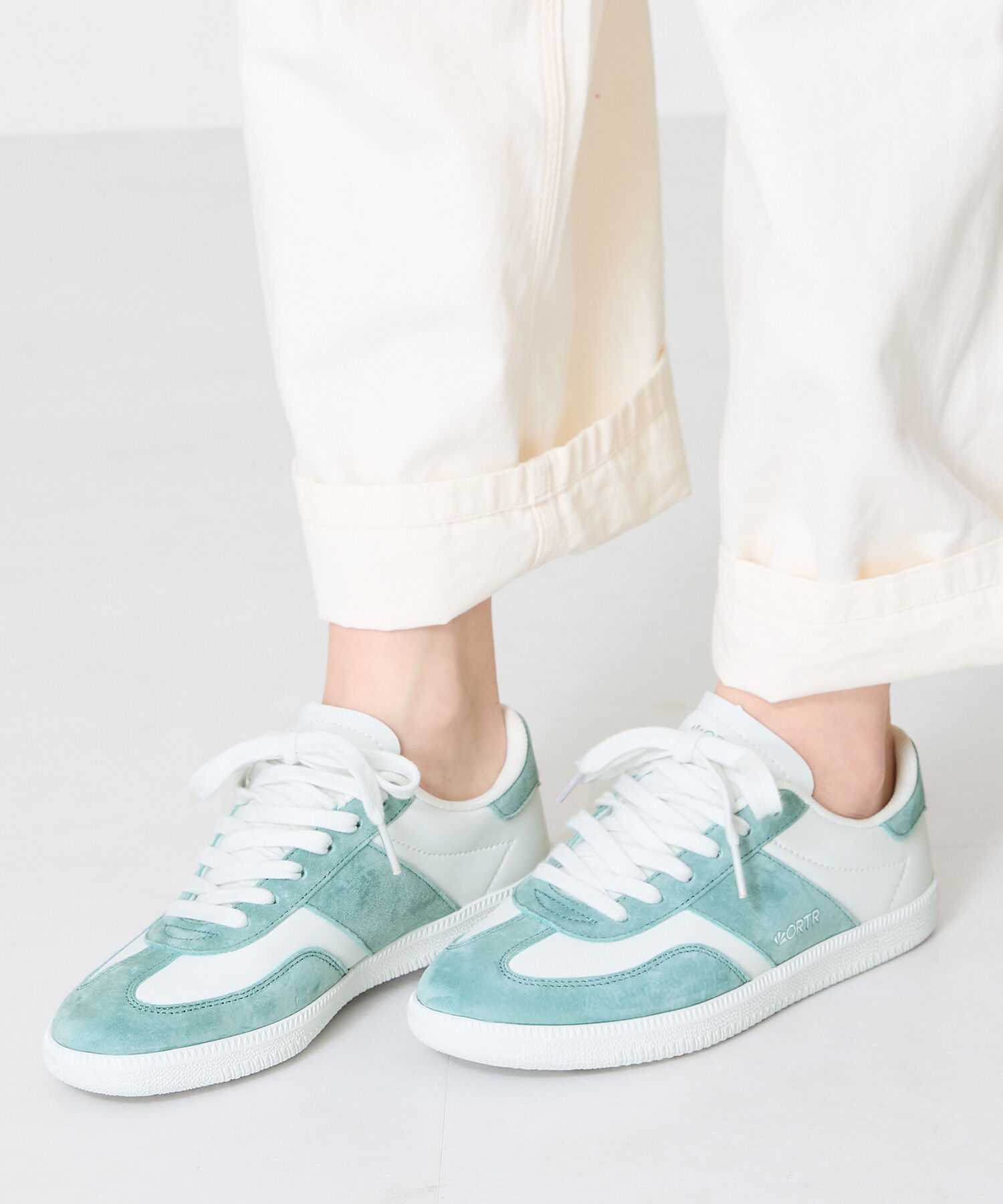 ORiental TRaffic「●2025春夏新作●フラットソール配色スニーカー/OT3759」|スニーカー|