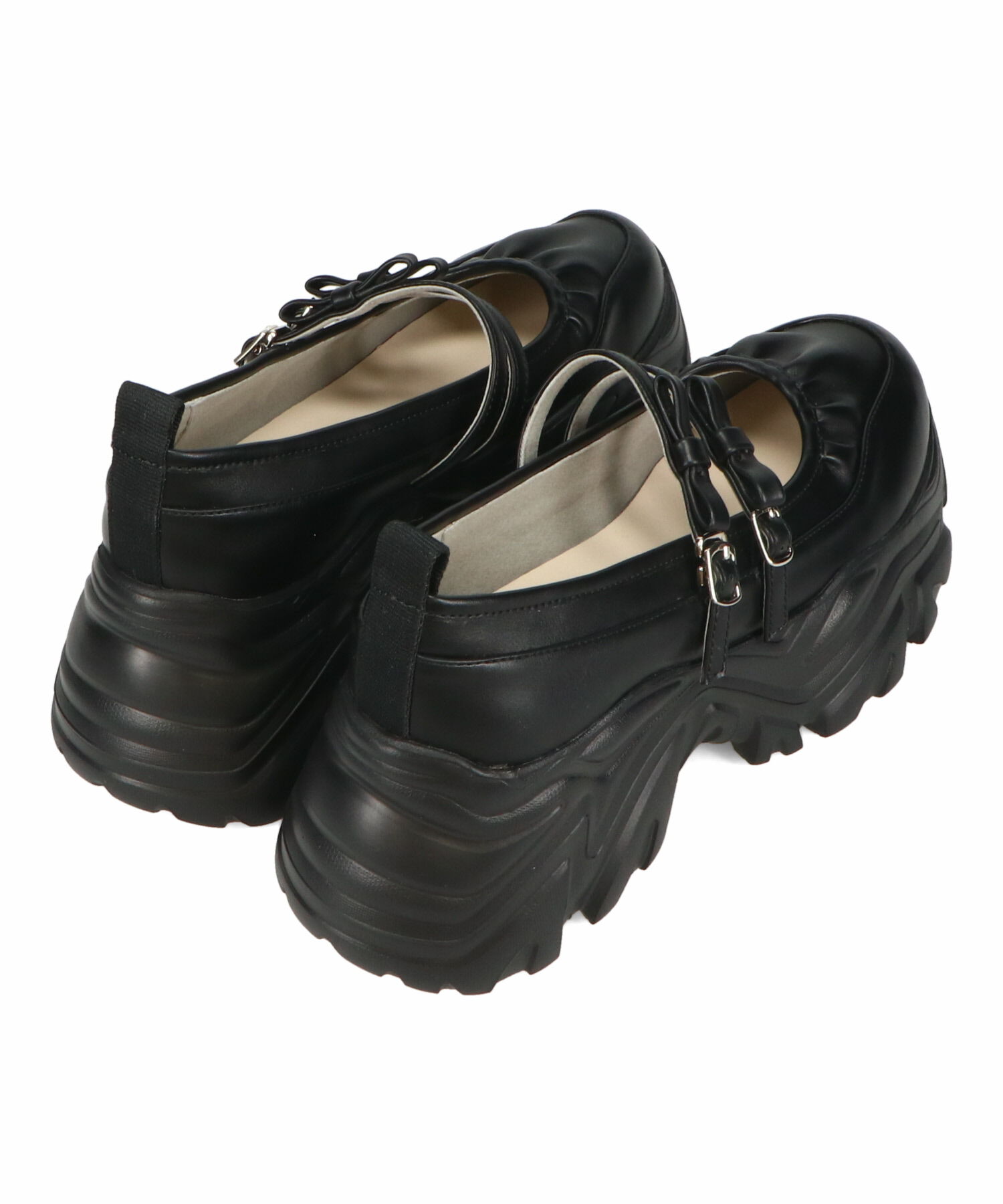 ORiental TRaffic「【予約】●2025秋冬新作●ダブルリボンスニーカーソールシューズ/51307」|スニーカー|