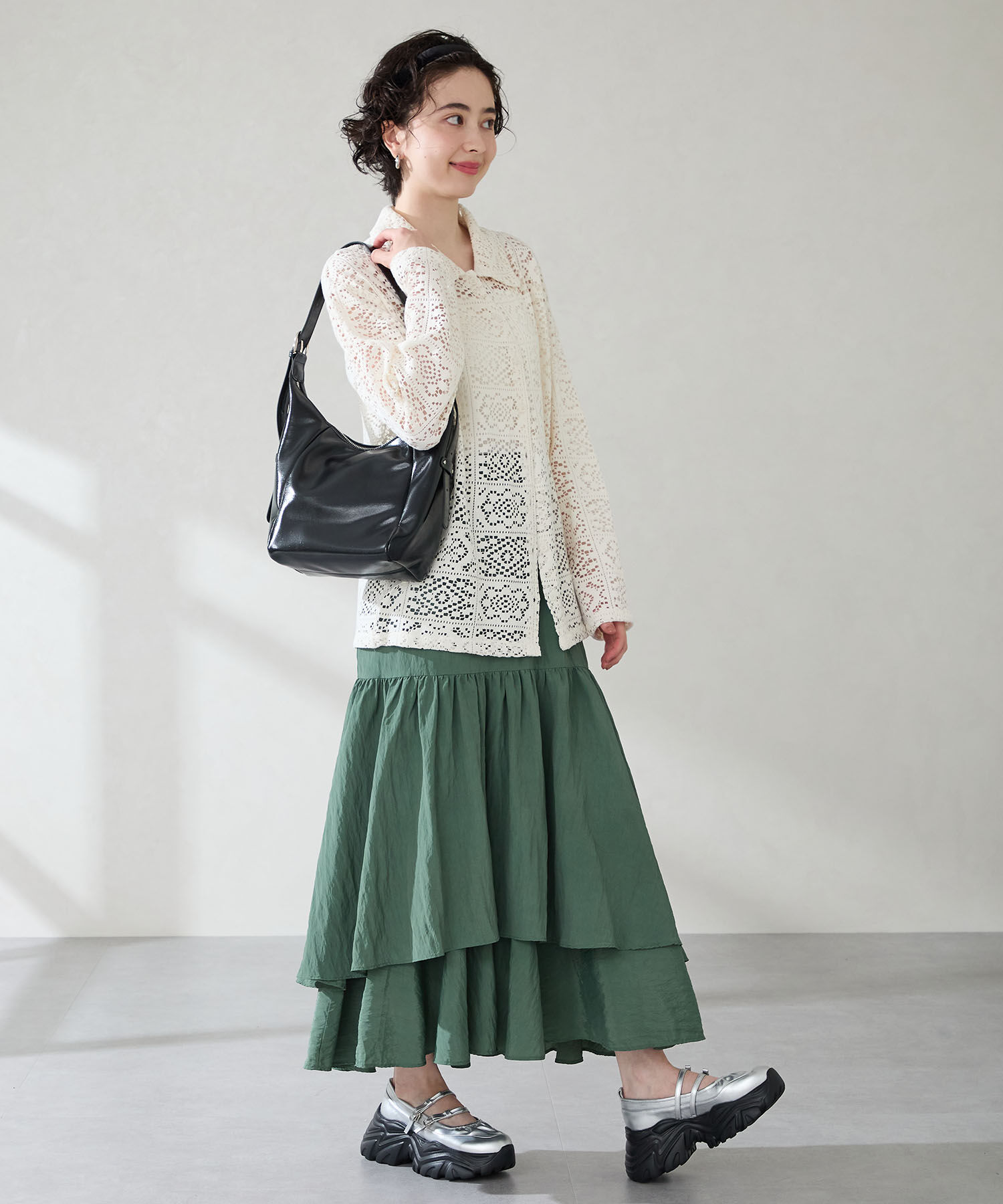 ORiental TRaffic「【予約】●2025秋冬新作●ダブルリボンスニーカーソールシューズ/51307」|スニーカー|