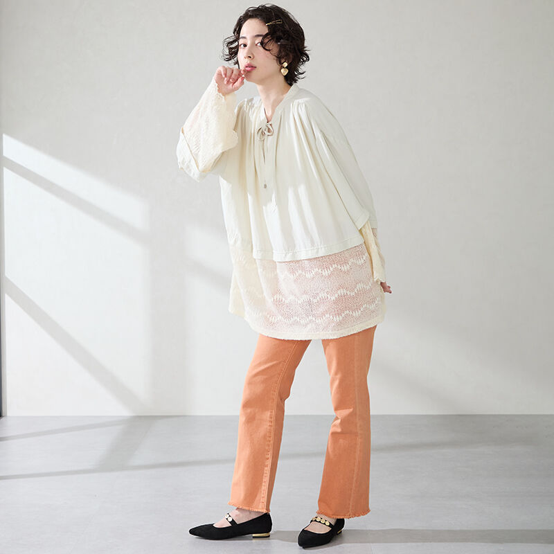 ORiental TRaffic「●2025秋冬新作●コインモチーフ ストラップパンプス /51308 ヒール1.8ｃｍ フラット」|パンプス|