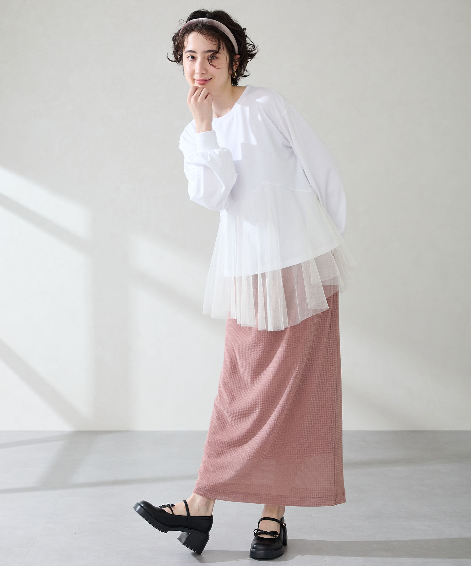 ORiental TRaffic「●2025秋冬新作●リボンストラップメリージェーンシューズ/51309」|パンプス|