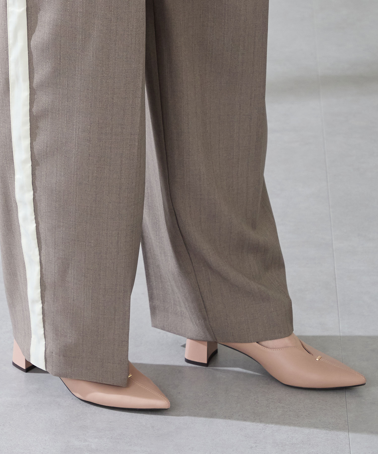 ORiental TRaffic「●2025秋冬新作●プチメタルパーツヒールパンプス/51316」|パンプス|