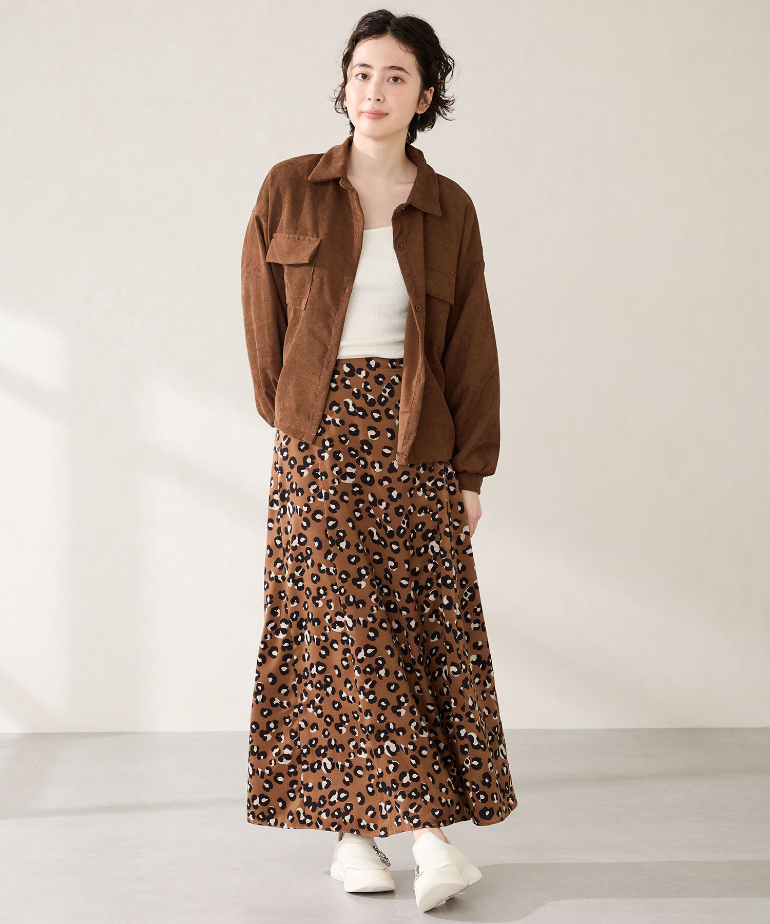 ORiental TRaffic「●2025秋冬新作●【瞬間フィット】ビジューバックルスニーカー/OT3777」|スニーカー|