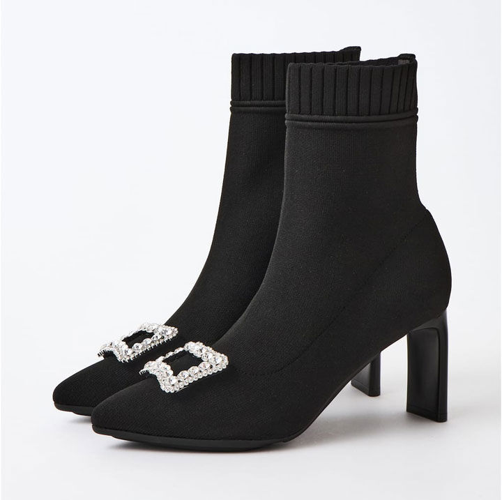 ダイアナ「ニットブーツ　GC67201」|ショートブーツ|