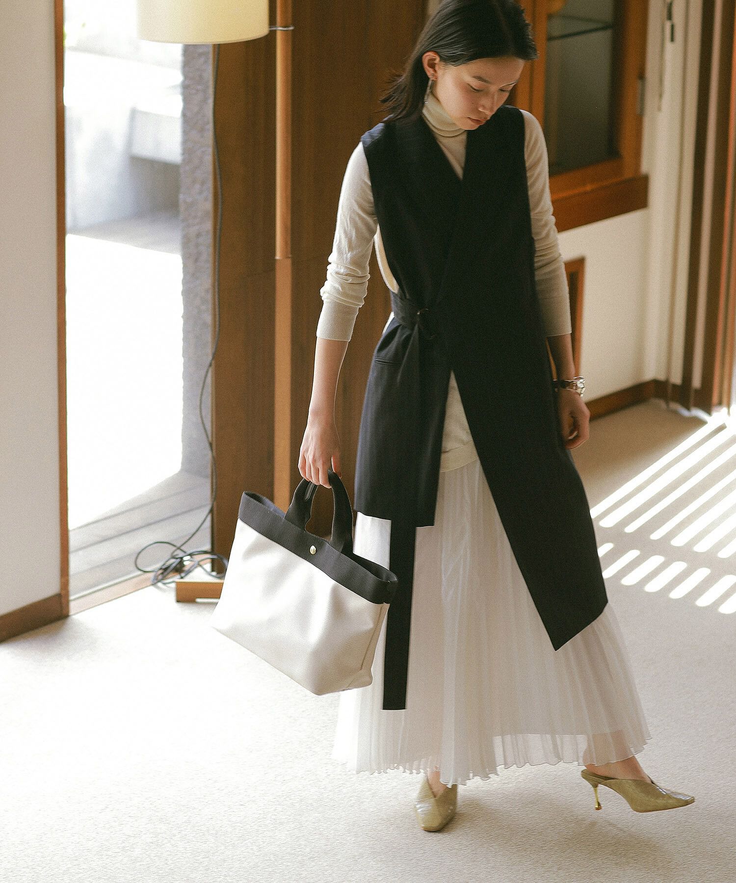 TOPKAPI BREATH「【VERY 10月号掲載】RIPPLE リプル ネオレザー A4トートバッグ」|トートバッグ|