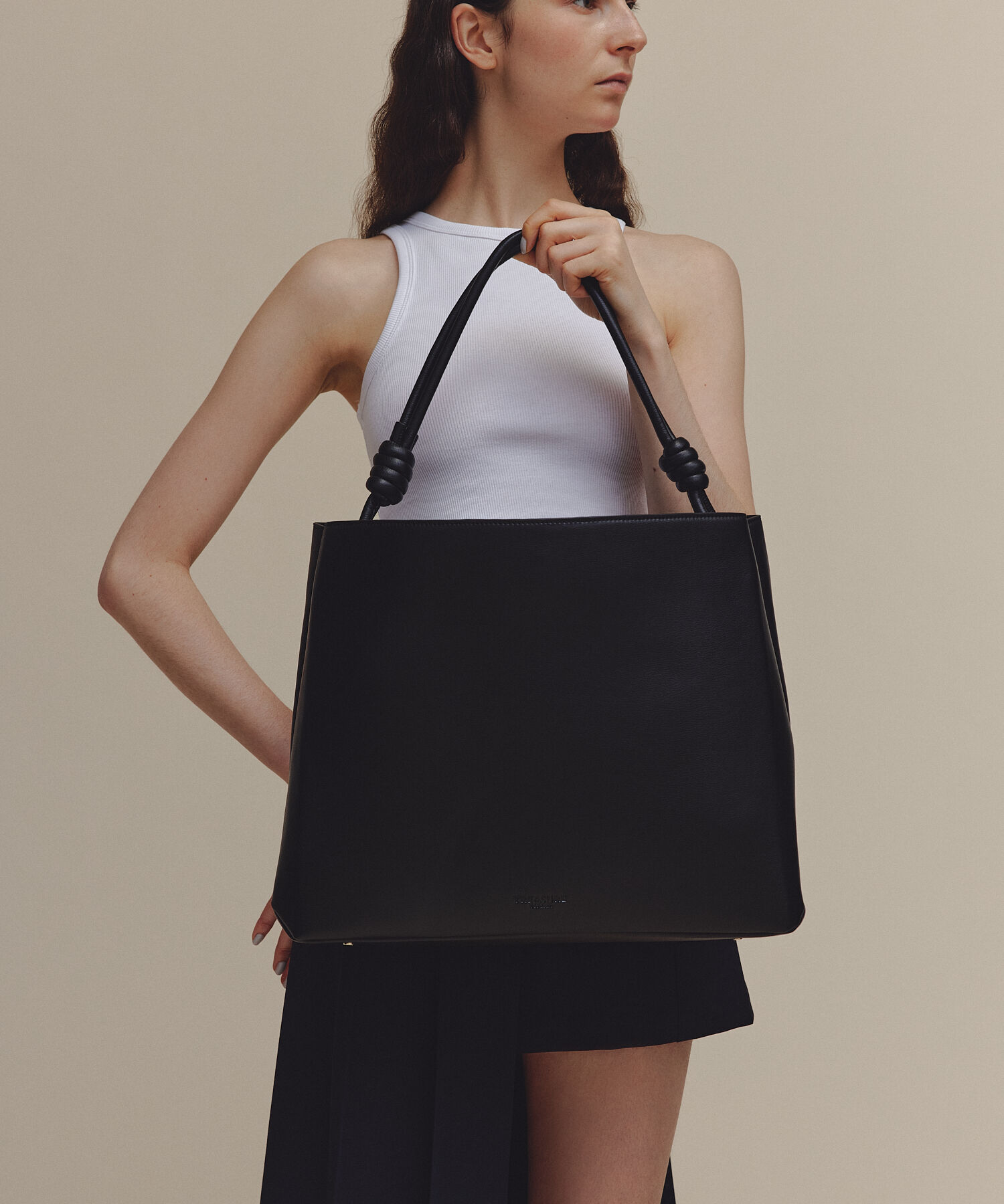 TOPKAPI TREASURE「【TREASURE TOPKAPI】ノットデザイン ハンドル トート バッグ」|トートバッグ|