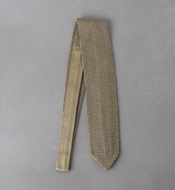 UNITED ARROWS「＜ARCURI＞ ニット ネクタイ」|ネクタイ・蝶ネクタイ|BEIGE