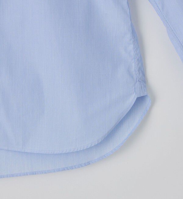 UNITED ARROWS「ALBINI/ヘアラインストライプ　セミワイドカラーシャツ」|シャツ・ブラウス|