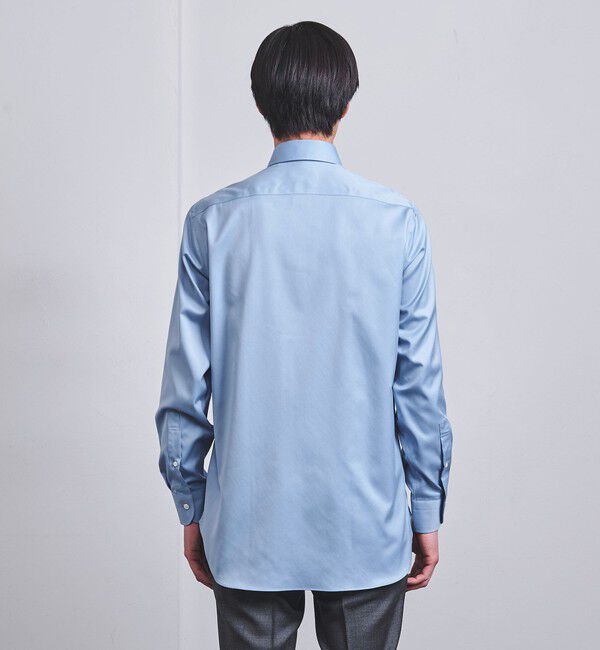 UNITED ARROWS「イージーケア AG ツイル セミワイドカラーシャツ -抗菌防臭-」|シャツ・ブラウス|