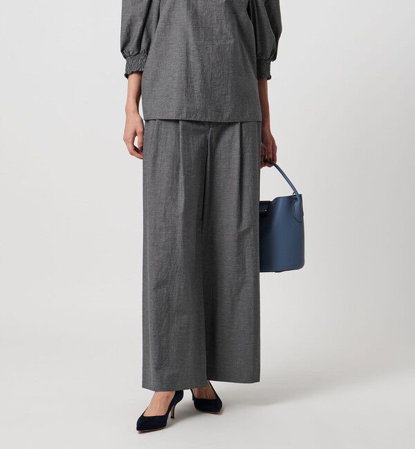 UNITED ARROWS「MANTECO POP ワイドパンツ」|その他|DK.GRAY