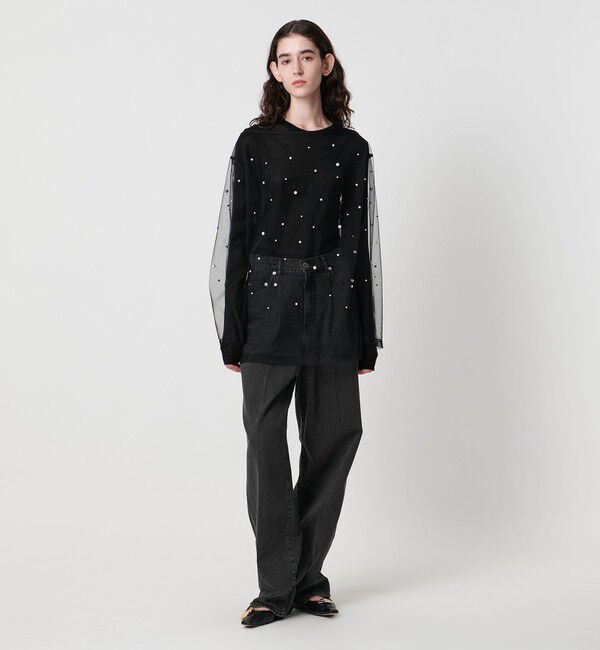 AEWEN MATOPH「＜AEWEN MATOPH＞デニムタックパンツ」|デニム|