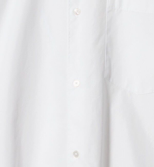 UNITED ARROWS「カリビアーナミルズ ポプリン バンドカラーシャツ」|シャツ・ブラウス|