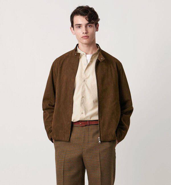 UNITED ARROWS「カリビアーナミルズ ポプリン バンドカラーシャツ」|シャツ・ブラウス|