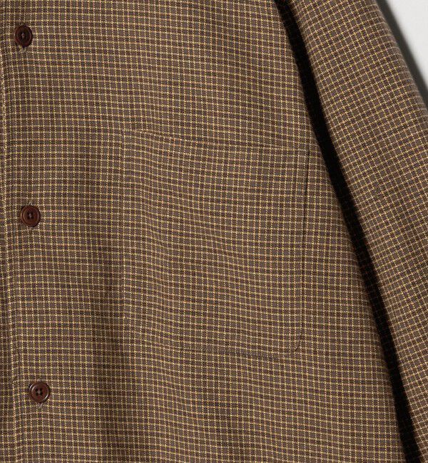 UNITED ARROWS「ALBIATE ブロックチェック ワンピースカラー シャツ」|シャツ・ブラウス|