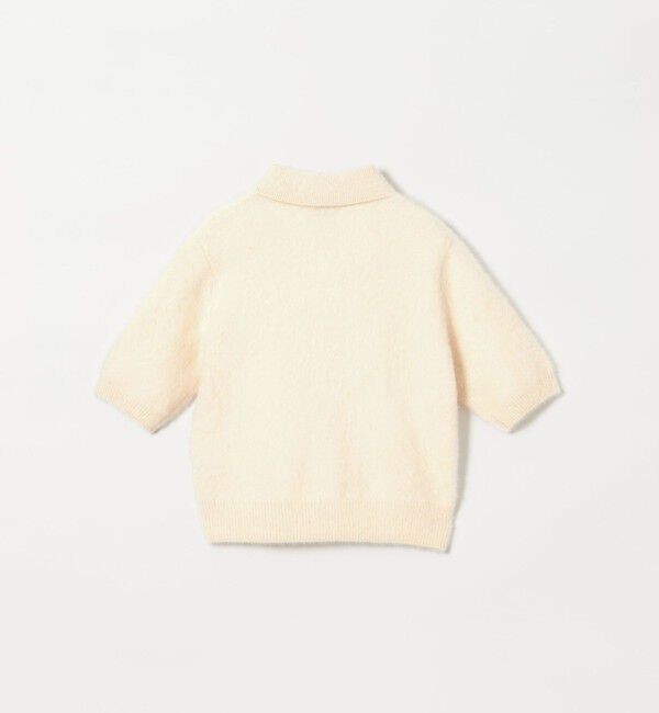 UNITED ARROWS「フォックスカシミヤ ショートスリーブ ポロニット」|ニット・セーター|