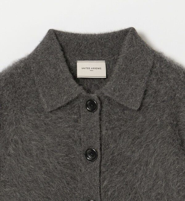 UNITED ARROWS「フォックスカシミヤ ショートスリーブ ポロニット」|ニット・セーター|