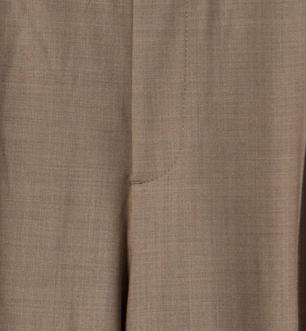 UNITED ARROWS「トロピカル ２タック ワイドパンツ ストレッチ」|チノ|