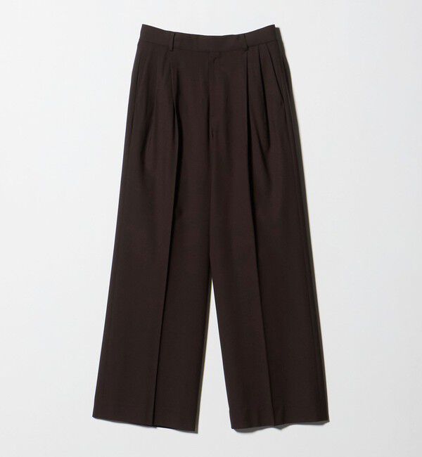 UNITED ARROWS「トロピカル ２タック ワイドパンツ ストレッチ」|チノ|