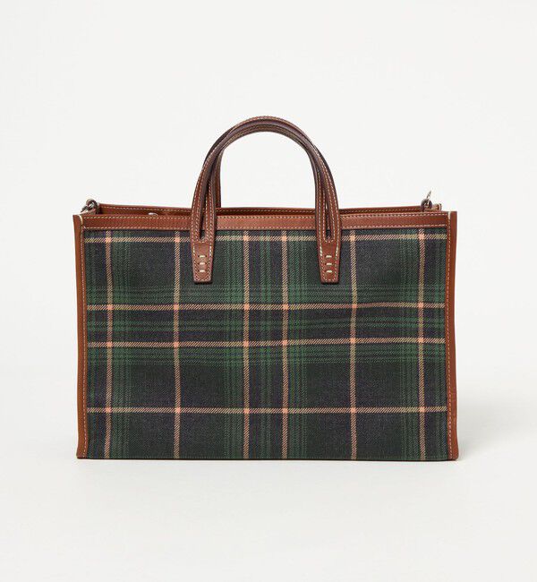 UNITED ARROWS「【別注】＜A VACATION＞BREAD M チェックトートバッグ」|トートバッグ|