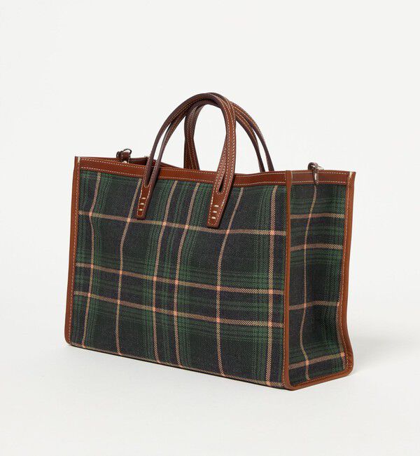UNITED ARROWS「【別注】＜A VACATION＞BREAD M チェックトートバッグ」|トートバッグ|