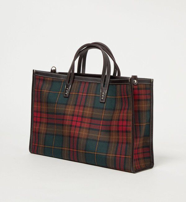 UNITED ARROWS「【別注】＜A VACATION＞BREAD M チェックトートバッグ」|トートバッグ|