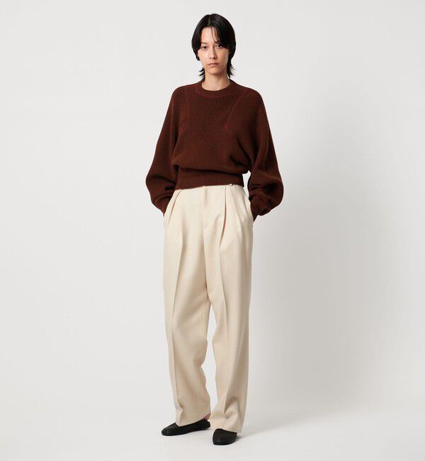 AEWEN MATOPH「＜AEWEN MATOPH＞ツイルタックパンツ」|チノ|