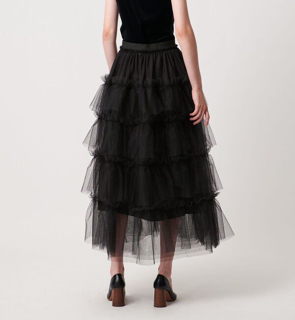 AEWEN MATOPH「＜AEWEN MATOPH＞チュールフリル マキシスカート」|スカート|