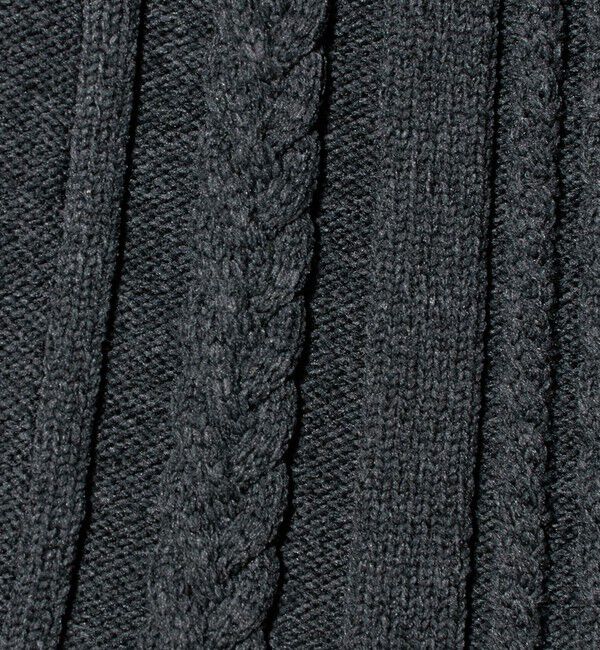 UNITED ARROWS「ケーブル ペプラム ノースリーブ ニット ベスト ‐ウォッシャブル‐」|ベスト・ジレ|