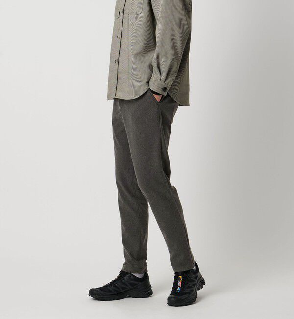 UNITED ARROWS「ウィンター ピケ オールギャザー イージーパンツ」|チノ|