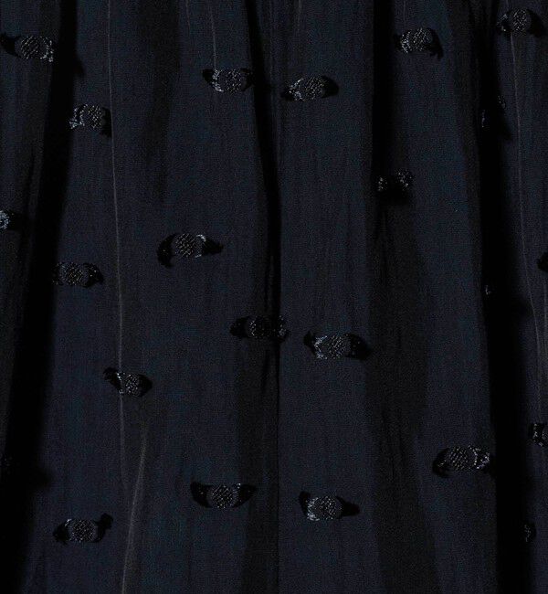 UNITED ARROWS「ドットカットジャガード イージー ワイド パンツ ‐ウォッシャブル‐」|チノ|