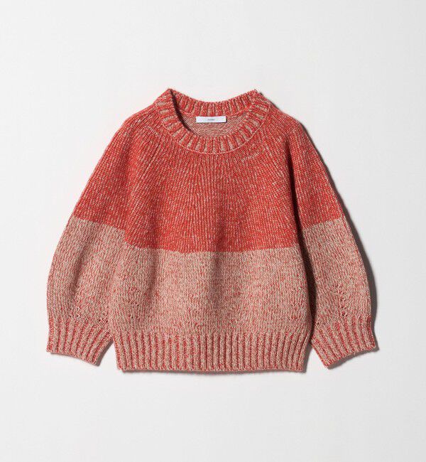 ASTRAET「＜ASTRAET＞3G ショートスリーブ クルーネックニット」|ニット・セーター|