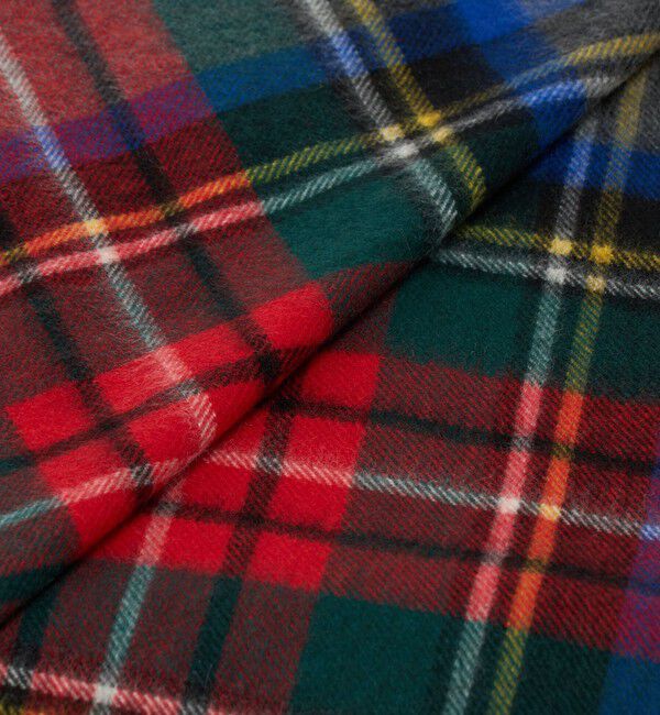 UNITED ARROWS「＜Johnstons of Elgin＞カシミヤ チェック 35 マフラー」|マフラー|