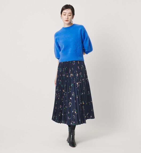 UNITED ARROWS「フラワー プリント スカート ‐ウォッシャブル‐」|スカート|