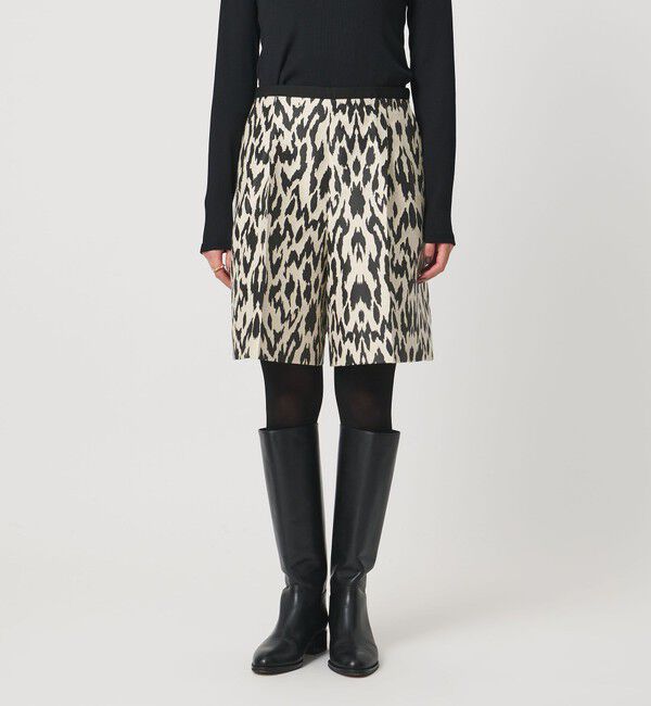 UNITED ARROWS「レオパード ジャガード ショート パンツ」|その他|