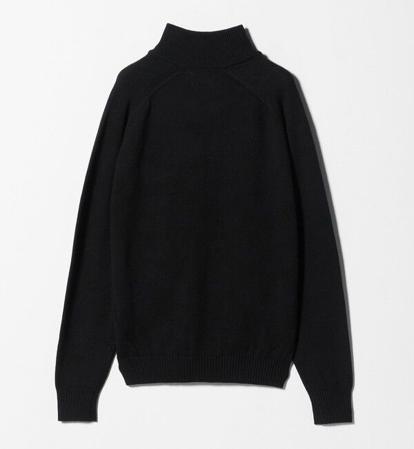 UNITED ARROWS「YAMAGATA ミドルゲージ レイズドネック ニット」|カーディガン|