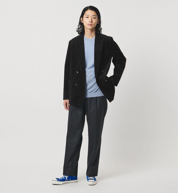 UNITED ARROWS「コーデュロイ オーディナリー 4ボタン ダブル ジャケット」|テーラードジャケット|