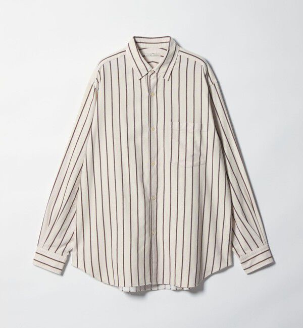 UNITED ARROWS「カリビアーナミルズ ブラッシュド レギュラーカラーシャツ」|シャツ・ブラウス|