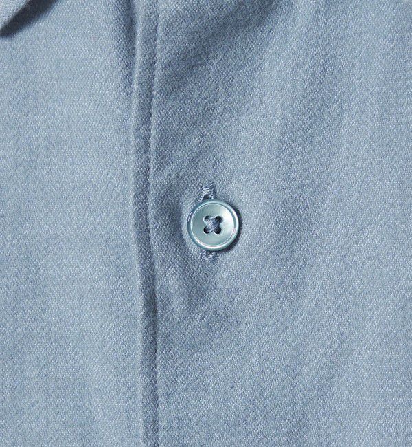 UNITED ARROWS「カリビアーナミルズ ブラッシュド レギュラーカラーシャツ」|シャツ・ブラウス|